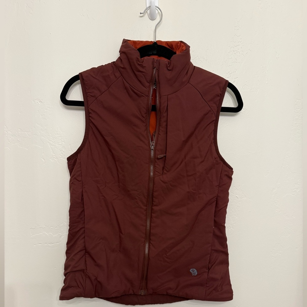 Mountain Hardwear Rust Puffer Vest